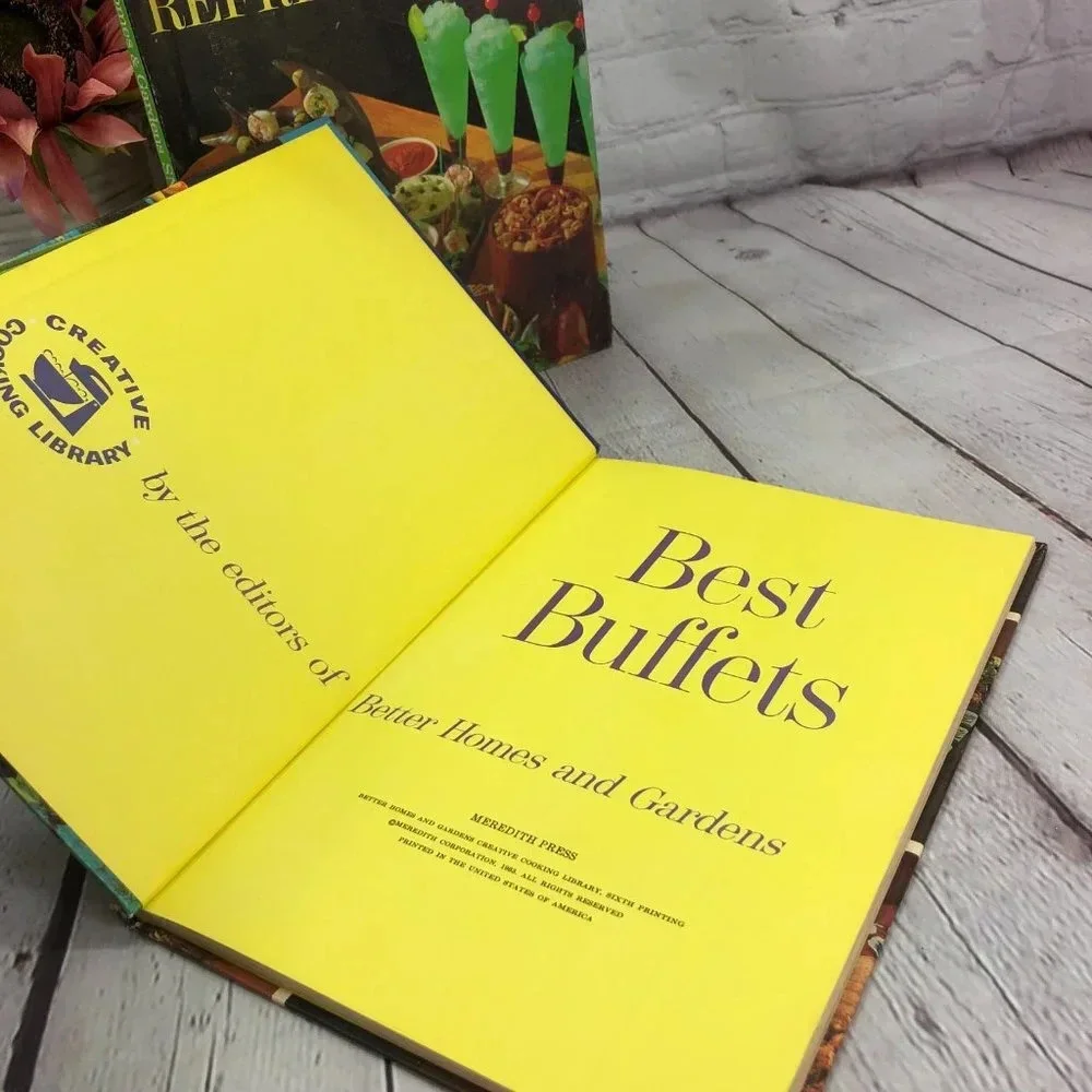 vintage better homes and gardens cookbooks 1963